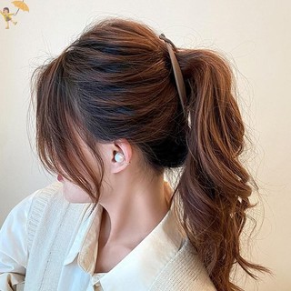 [Gou] Móng Vuốt Tóc Hình Cá Thời Trang Màu Trơn Đơn Giản Chuối Kẹp Tóc Dành Cho Nữ Bé Gái Sóng Lược Kẹp Tóc Kẹp Bím Kẹp VN