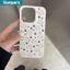 ibumpers Ốp Lưng IPhone Đơn Giản Hàn Quốc Taiyaki Mèo Họa Tiết Cho IPhone 16 15 14 12 13 11 Pro Max IP 7 8 Plus X XS XR Ốp Điện Thoại Silicon Mềm Chống Sốc