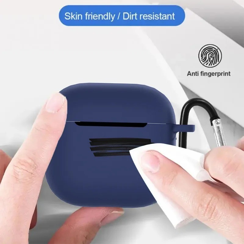 Airpods4 Airpod3 Airpod2 AirpodPro Màu kẹo Silicon siêu mỏng Vỏ tai nghe mềm cho Airpods Pro 2 4 3 1 Chống vân tay Tai nghe không dây Bảo vệ cản trước