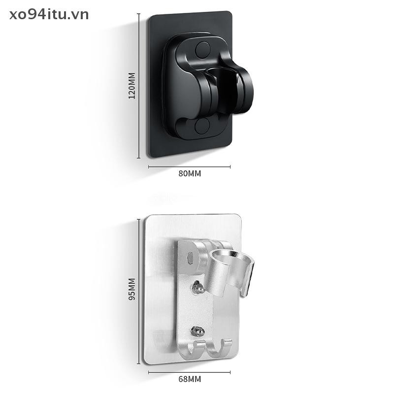 XOITU Giá đỡ tay tắm tự dính Giá đỡ tấm đế cố định treo tường có thể điều chỉnh cho phụ kiện phòng tắm VN