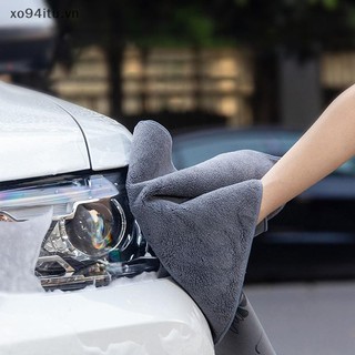 Xoitu 1 Chiếc Siêu Thấm Hút Khăn Sấy Xe Da Lộn San Hô Nhung Hai Mặt Vải Vệ Sinh Ô Tô Đa Năng Tự Động Khăn Phụ Kiện Xe Ô Tô VN