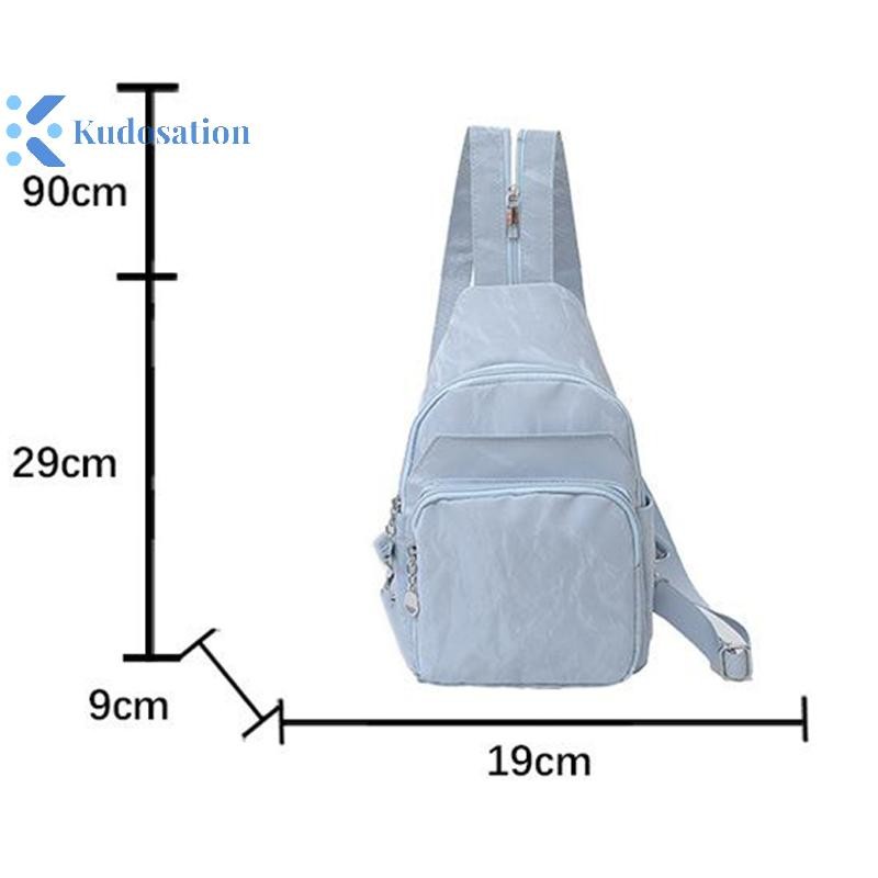 Kudosation Thời Trang Mới Ba Lô Nữ Phong Cách Đơn Giản Đa Chức Năng Túi Ngực Nữ Chất Lượng Cao Túi Đeo Ngang Túi Xách Nữ