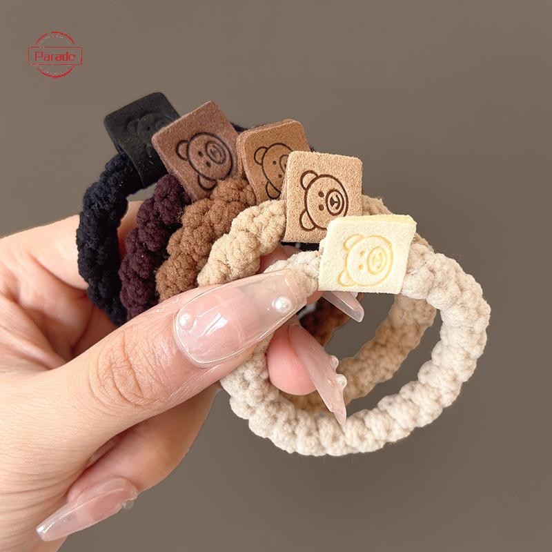 Parade Độ đàn hồi cao, bền bỉ, đơn giản Dây buộc tóc đuôi ngựa dành cho bạn gái Quà tặng VN