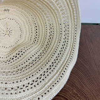 Julyhot Mùa Hè Mới Rỗng Dệt Kim Chống Nắng Và Che Nắng Mũ Dành Cho Nữ Giải Trí Đa Năng Nhỏ Tươi Thời Trang Mũ Nồi Massivedeals