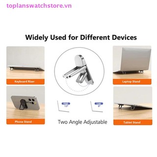 Toplanswatchstore 2 Chiếc Giá Đỡ Laptop Di Động Có Thể Gập Lại Nvisible Laptop Nâng Chân Đế Cho Laptop Làm Mát VN