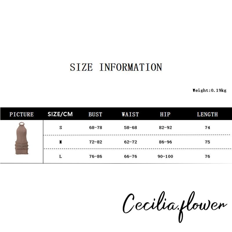 Đầm Mini Nữ Màu Trơn Frills Dây Cổ Không Tay Đầm Mùa Hè Đeo Chéo Buộc Lưng Bodycon Đầm