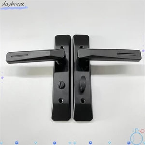 Khóa tay cầm phòng tắm Daybreak, Khóa cửa tắm không cần chìa khóa lưỡi đơn, Tay nắm cửa an ninh kim loại dày đơn giản Phần cứng nhà bếp