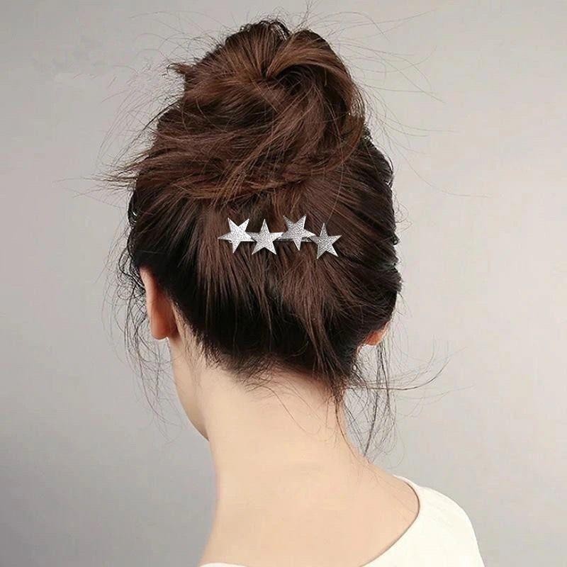 Kẹp Tóc Kim Cương Nữ Tính Khí Đơn Giản