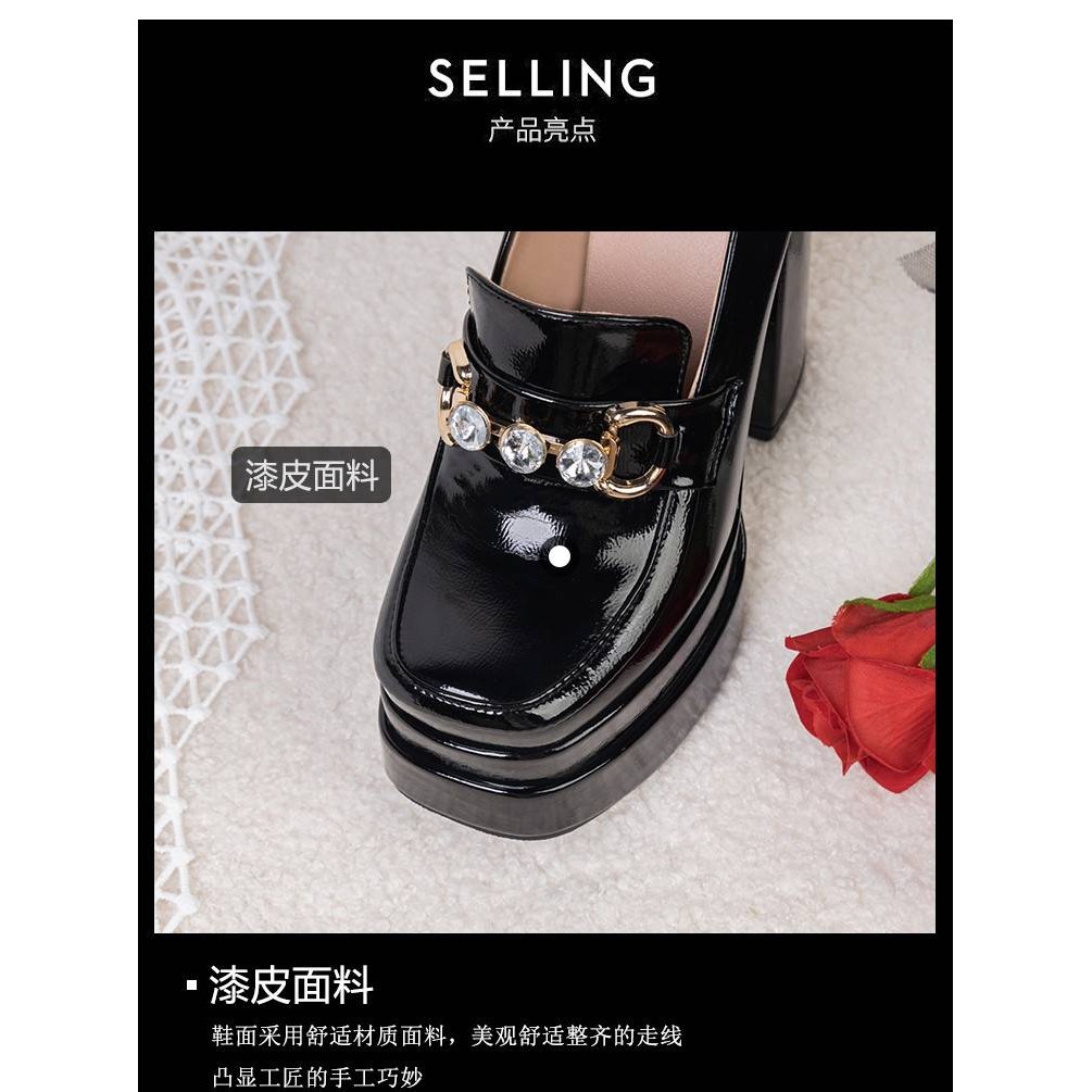 Giày cao gót siêu cao kích thước lớn 34-45 cho phụ nữ, giày thanh lịch sexy cho câu lạc bộ đêm, giày lolita trưởng thành, giày đơn cho nữ sinh, giày hot girl
