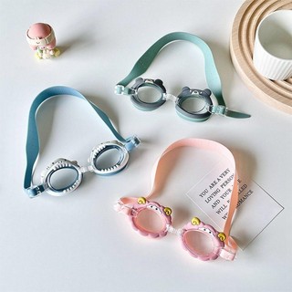 Kính bơi trẻ em mùa hè BAIHE, Kính mắt bơi chống nước HD, Kính mắt lặn chống sương mù dễ thương sáng tạo