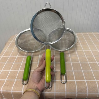Rây Lọc Viền Inox Cán Xanh Cao Cấp siêu mịn - Trường An VN