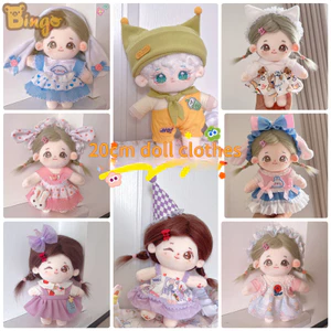 【Bingo】Dễ Thương Quần Áo Búp Bê cotton 20cm Thời Trang Phong Cách lolita Xinh Xắn (0597)