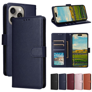 Ốp Lật Mới Cho Infinix Note 40 Pro + Plus 5G 30 30i 12 G99 4G Hot 40i 30 30i 50i 12 Play Zero 20 Smart 9 8 Pro Ví Da Giả Có Khe Cắm Thẻ Vỏ TPU Mềm Dây Đeo Tay
