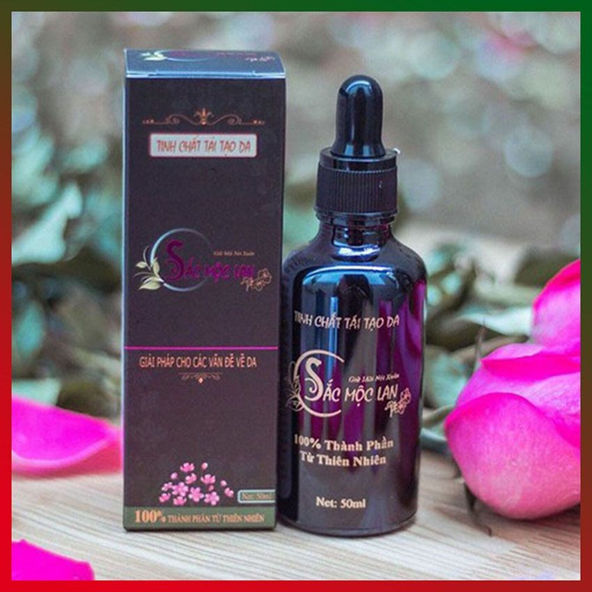 Tinh chất giảm mụn, hạn chế nám, thâm và tàn nhang, tái tạo da Sắc Mộc Lan 50ml