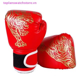 Toplanswatchstore Trẻ Em Găng Tay Đấm Bốc Da Thoáng Khí Găng Tay Chiến Đấu Boxing Huấn Luyện Kickboxing Găng Tay Cho Túi Cát Thể Thao VN
