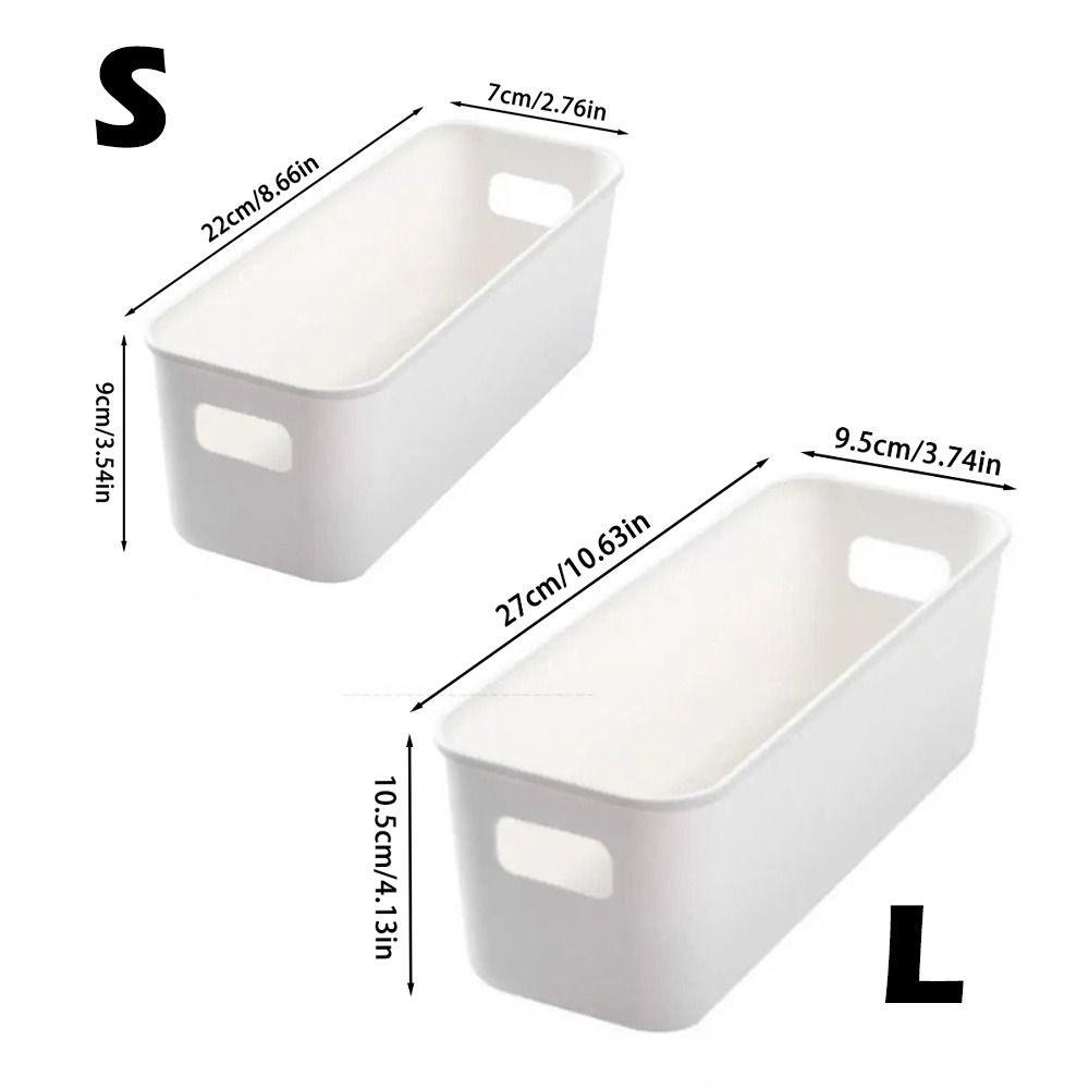 Hộp lưu trữ máy tính để bàn HIGHVIEWLS, Thùng sắp xếp nhà bếp có thể xếp chồng lên nhau không nắp, Hộp đựng sắp xếp dung tích lớn bền bỉ