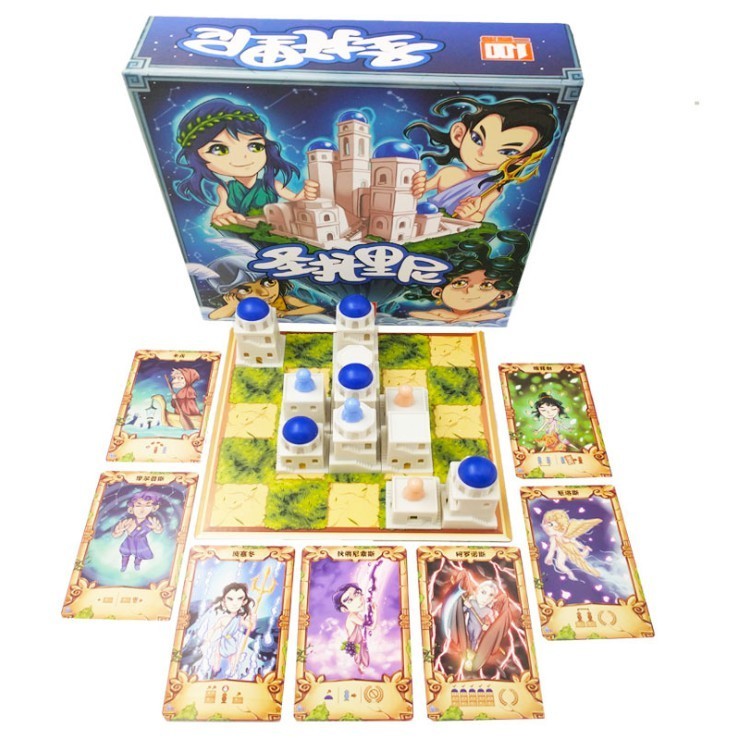 [Luật Việt] Boardgame Santorini Nhập vai thành các vị Thần Tigar
