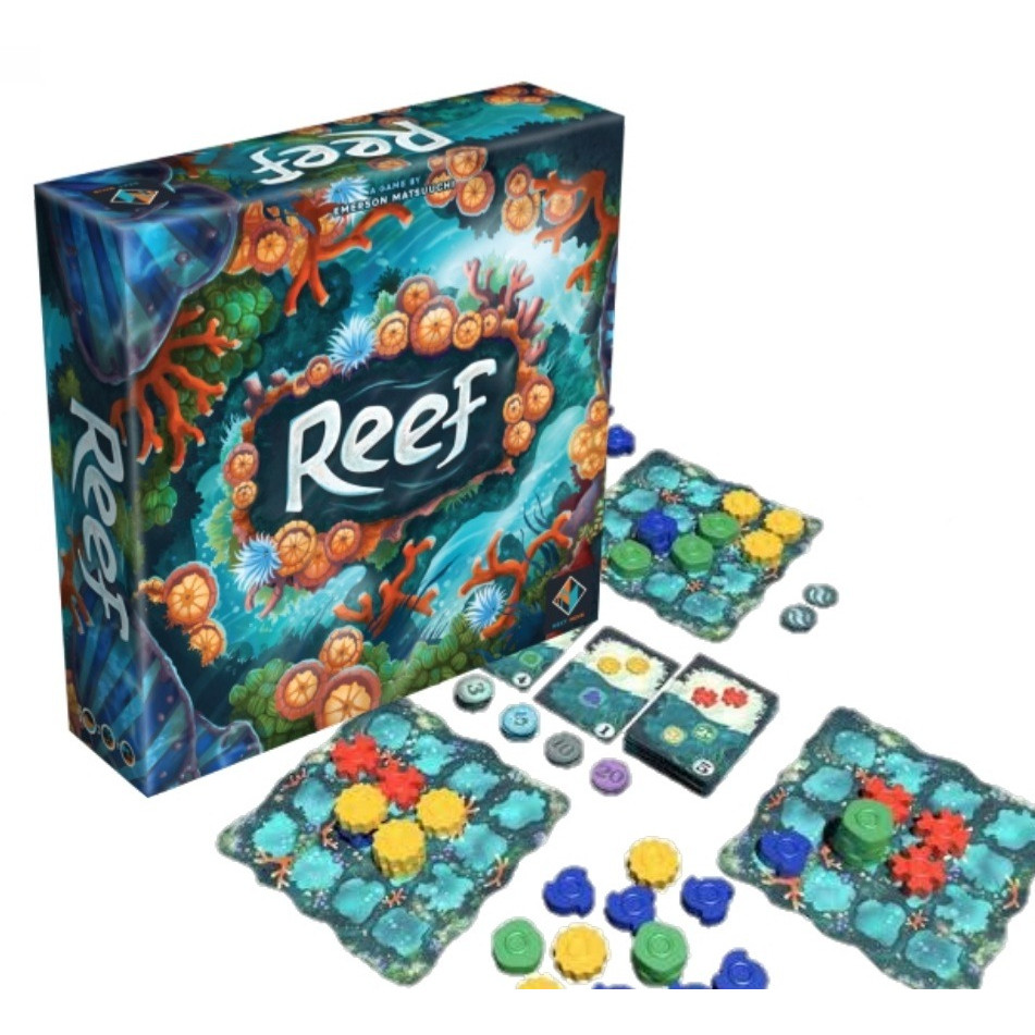Boardgame trò chơi Reef - Lắp ghép san hô Tigar