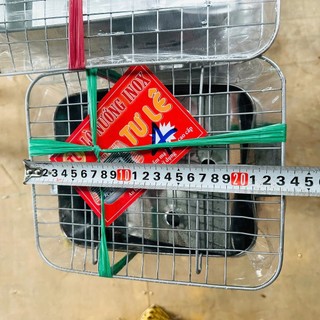 Bếp lò nướng than inox kèm vỉ nướng Tư Lê nhiều size - Phương Trang