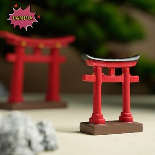 Pnpia Thu Nhỏ Torii Cổng Nhật Bản Đền Thần Đạo Vườn Đồ trang trí Kiến Trúc Châu Á Cây Cảnh Zen Vườn Trang Trí Bể Cá Trang Trí Trung Quốc Trang Trí Boutique