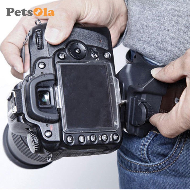 Kẹp gắn thắt lưng tải nhanh mạnh mẽ cho máy ảnh DSLR Canon Nikon