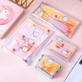 [Hàng về] Ví bỏ túi THEHOMECO, Túi đựng mỹ phẩm chống nước trong suốt, Túi đựng đồ đa chức năng PVC chất lượng cao cho nam và nữ