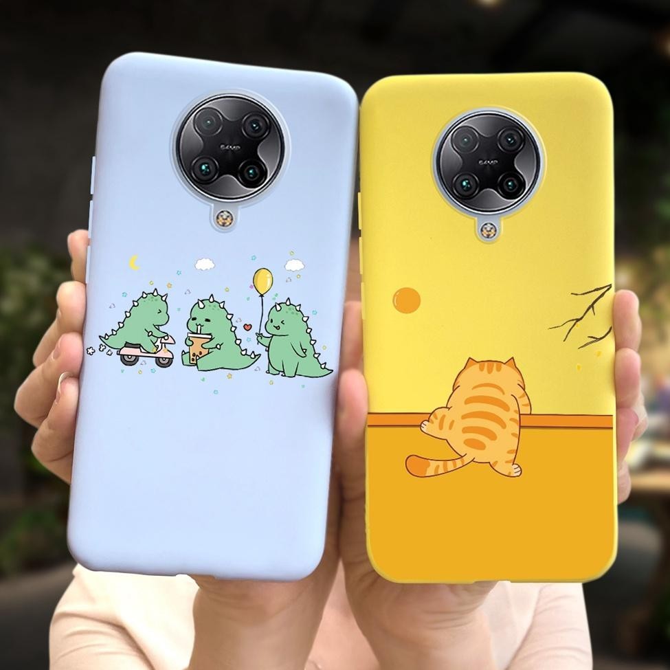 Redmi K30 Pro Vỏ Kẹo Chống Sốc Silicon Ốp Lưng Xiaomi Redmi K30 Pro Hoa Thời Trang Dễ Thương Mèo Phi Hành Gia Sơn