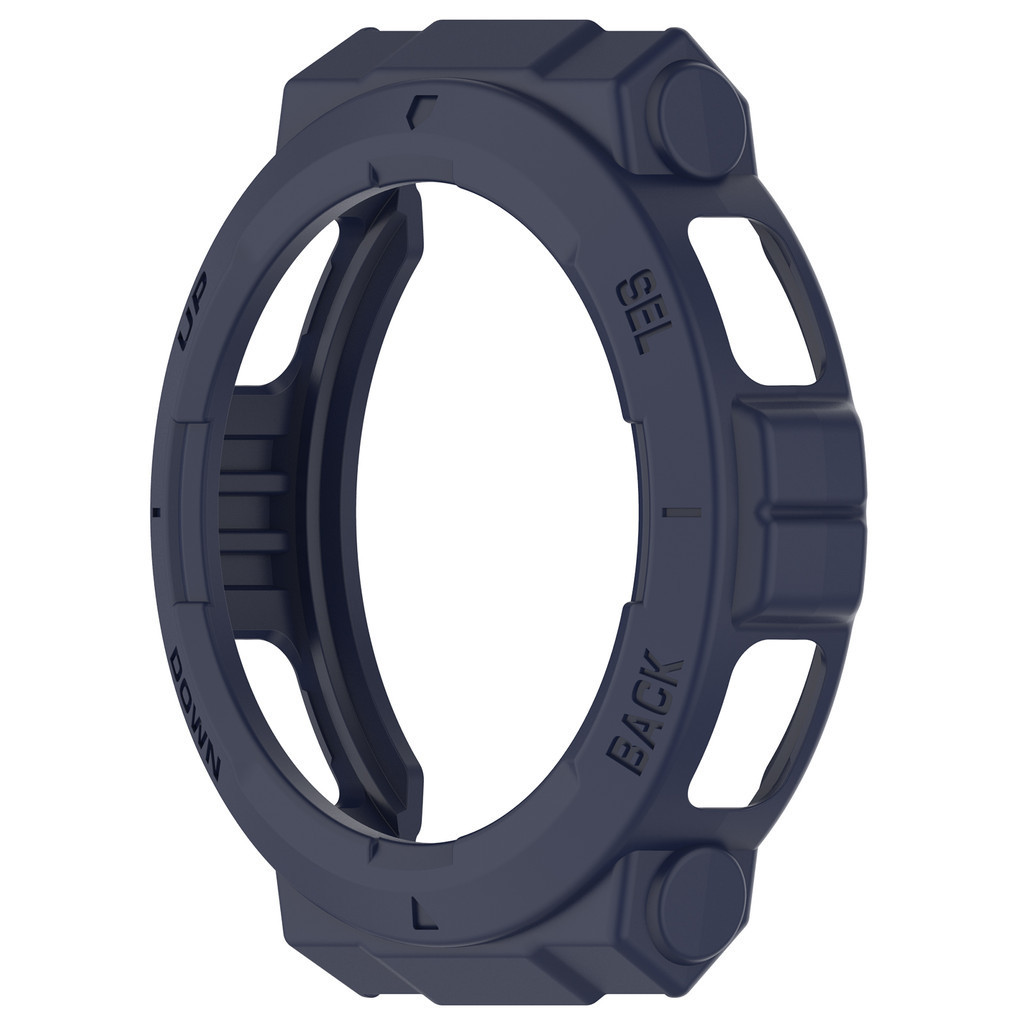 Amazfit ActiveEdge Silicone Mềm TPU Rỗng Vỏ Khung Đồng Hồ Dành Cho Amazfit Active Edge (A2212) Chống Sốc Chống Vân Tay Đồng Hồ Bảo Vệ Màn Hình