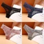 Zxyouping 1 / 3 Bộ Đồ Lót Gợi Cảm Cho Nữ Plus Size T Lưng Quần Ren Rỗng Ra Trong Suốt Dây G