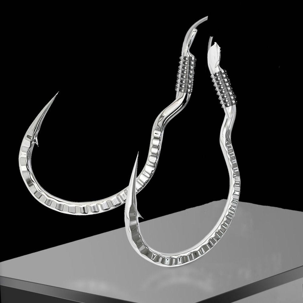 FEDAOG 10 Chiếc Móc Câu Cá Chống Trượt, Lật Móc Tự Động, Thép Carbon Chất Lượng Cao, Phù Hợp Cho Cá Chép