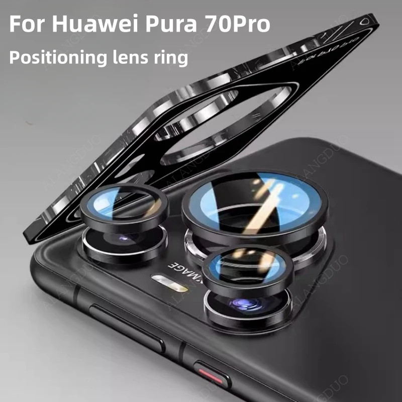 Ống kính camera sau mắt đại bàng sang trọng bảo vệ cho Huawei Pura 70/Pro/Plus/Ultra