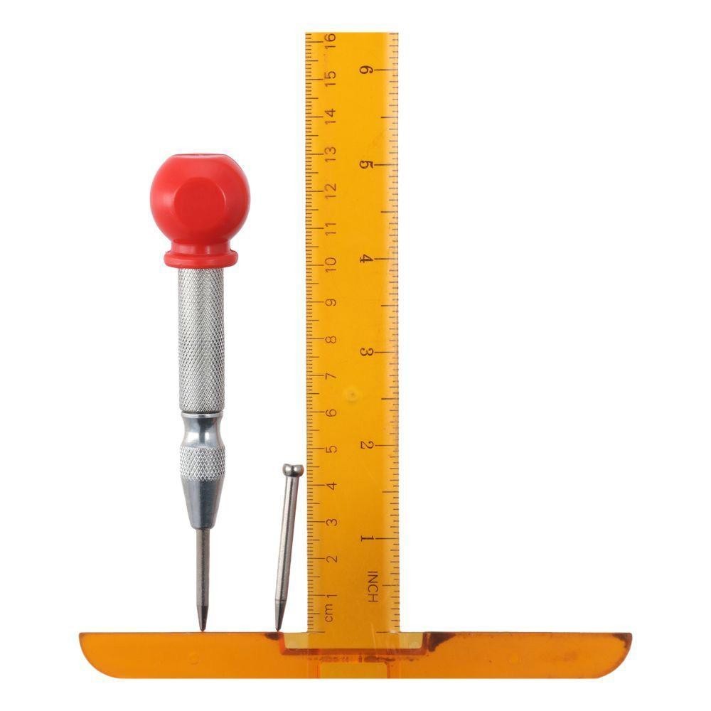 Pin bắn YMIFI, Đỏ 13 * 3,45 * 2,8cm Trung tâm Punch, Khoen Nhựa + Kim loại Pin bắn thủy tinh thời trang dài Phòng ngủ