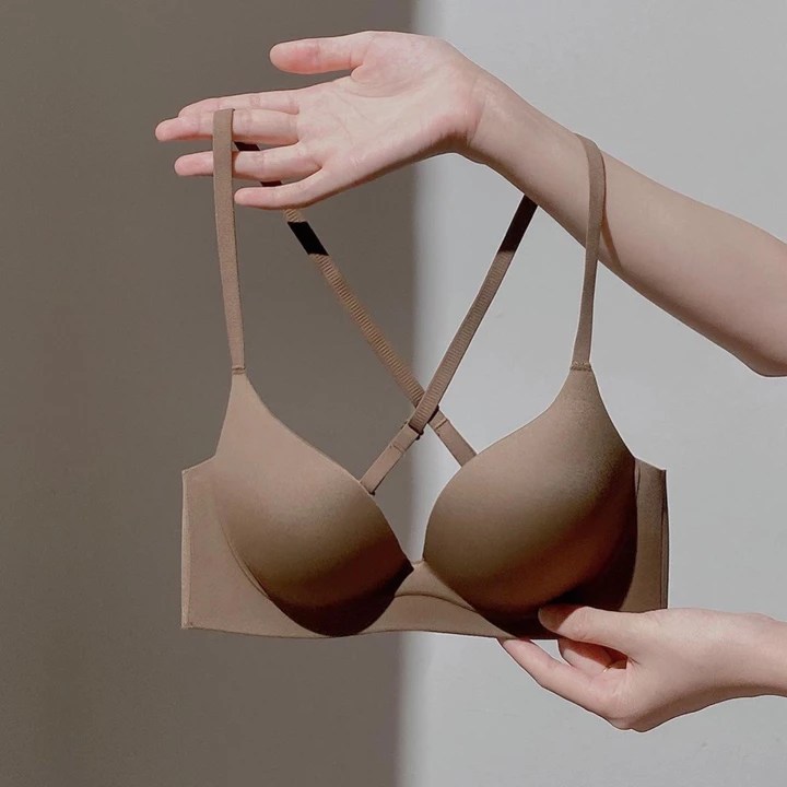 VN230957 -- Áo Lót Áo Ngực Áo Bra Nữ VISECRET BRA Su Đúc Mút Mỏng Không Gọng Không Đường May Nâng Vòng 1 Mềm Mại