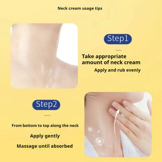 Kem cổ Sdx Sdx 🍎 Kem dưỡng ẩm cổ để nâng làm săn chắc đường cong dưỡng ẩm Massage bóng và Kem làm mờ cổ Kem chăm sóc cổ