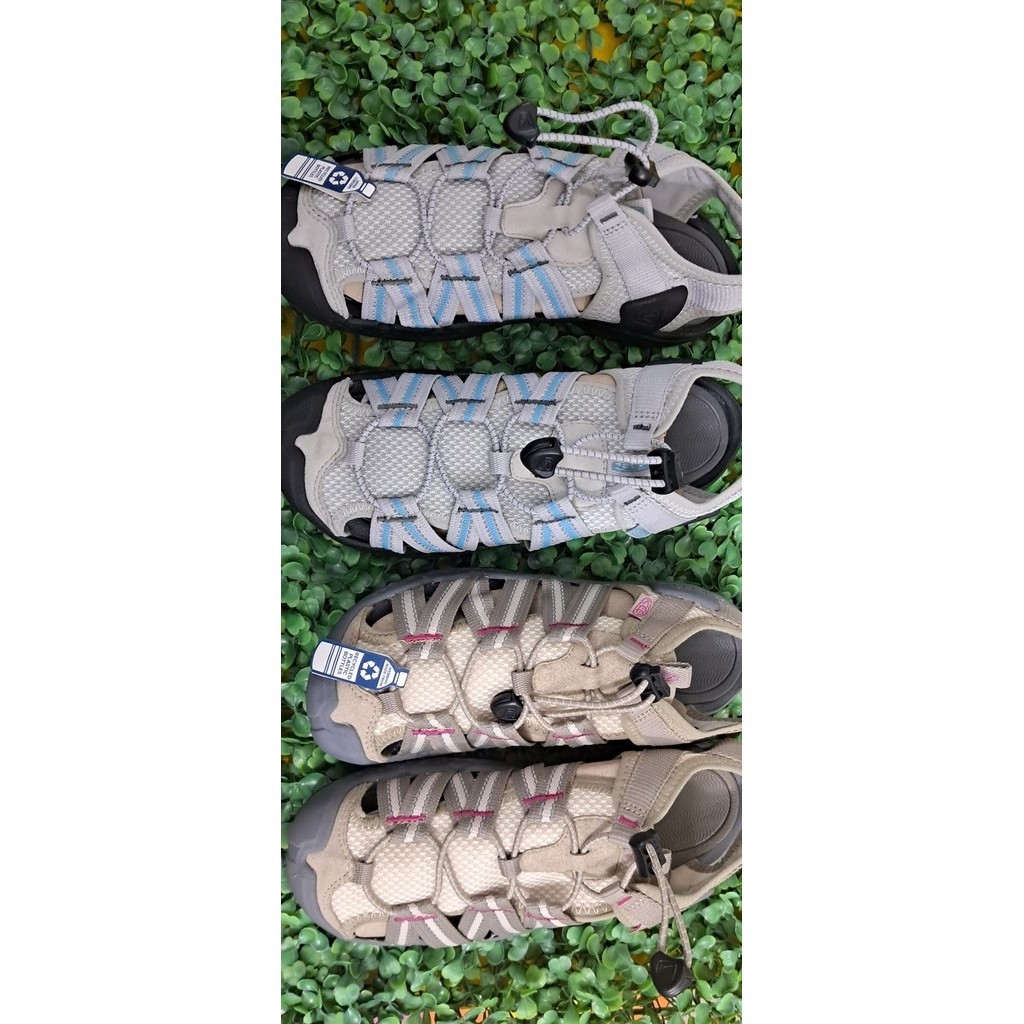 Giày dép KEEN Drift Creek H2 Sandals VAPOR/PORCELAIN authentic - Xám xanh chính hãng