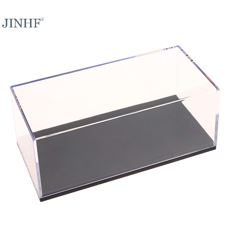 Jinhf Ba Kích Cỡ 1: 64 Xe Ô Tô Mô Hình Hộp Bảo Vệ Trong Suốt Acrylic Bụi Bìa Cứng Bảo Quản Giá Đỡ HOT
