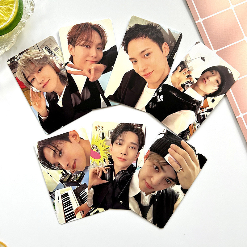 5-13 Chiếc SEVENTEEN Lomo Cards 17 Ở Đây HEAVEN FML UMS Ainochika Photocards S.Coups Hoshi JOSHUA JEONGHAN Vernon HOSHI WONWOO WOZI DK MINGYU The8 Dino Bưu Thiếp Nhanh YM