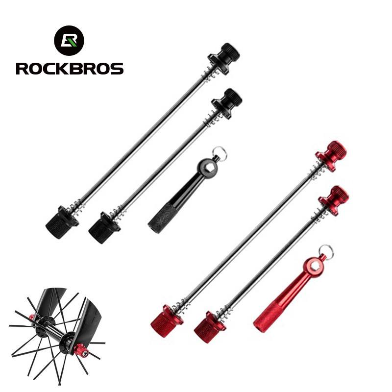 Bộ bánh xe an ninh chống trộm ROCKBROS Bộ tháo nhanh cho phụ kiện xe đạp đường bộ và leo núi