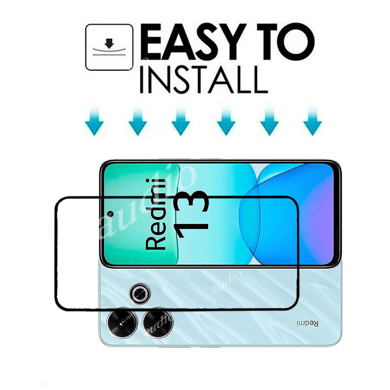 Phim Kính Cường Lực 2in1 Cho redmi 13 redmi13 4G 5G 2024 Bảo Vệ Màn Hình HD Mềm Ống Kính Máy Ảnh Cho Redmy redmi 13 redmi13 4G 5G Bảo Vệ Màn Hình Phim Điện Thoại
