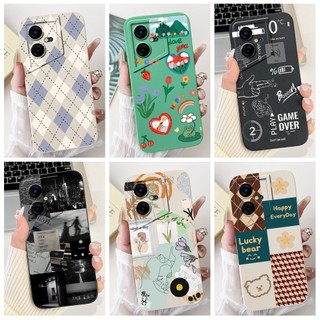 Vỏ Cho Tecno Pova Neo 3 LH6n Vỏ Mềm Họa Tiết Sang Trọng Vỏ Bảo Vệ Ống Kính Vuông Cho Tecno Pova Neo3 2023 Vỏ Điện Thoại