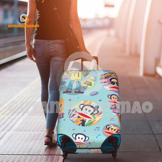 Dễ Thương Loopy Paul Frank Hành Lý Có Thể Giặt Được Vali Bảo Vệ Chống Trầy Xước Vali Phù Hợp Với 18-32 Inch
