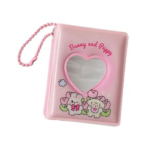 [ SIZE NHỎ -5.3*6.6CM] Album ảnh mini 2 inch hộp đựng thẻ trong suốt collect book họa tiết dễ thương