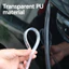 2 Cái 40cm Bảo Vệ Vết Xước Cửa Ô Tô - Dải Chống Va Chạm Cao Su Silicon - Cản Nội Thất Trong Suốt - Chống Trầy Xước, Vô Hình, Tự Dính - Cản Bảo Vệ Cạnh Cửa