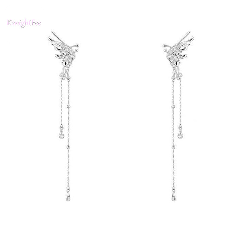 K2nightfee 1 Cái / túi Thời Trang sel Tai Kẹp Xương Thiên Thần Bông Tai Cho Nữ Cô Gái Bông Tai Trang Sức Phụ Kiện VN