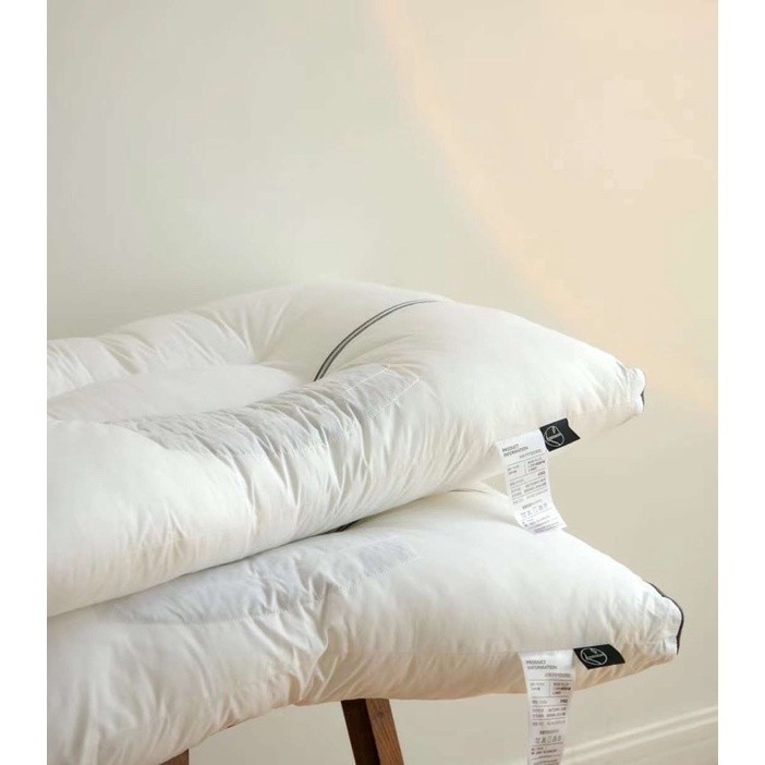 (RG129) Gối Chống Đau Cổ Vai Gáy Sợi Bông Đậu Nano Cao Cấp - MemMinbedding Luxury