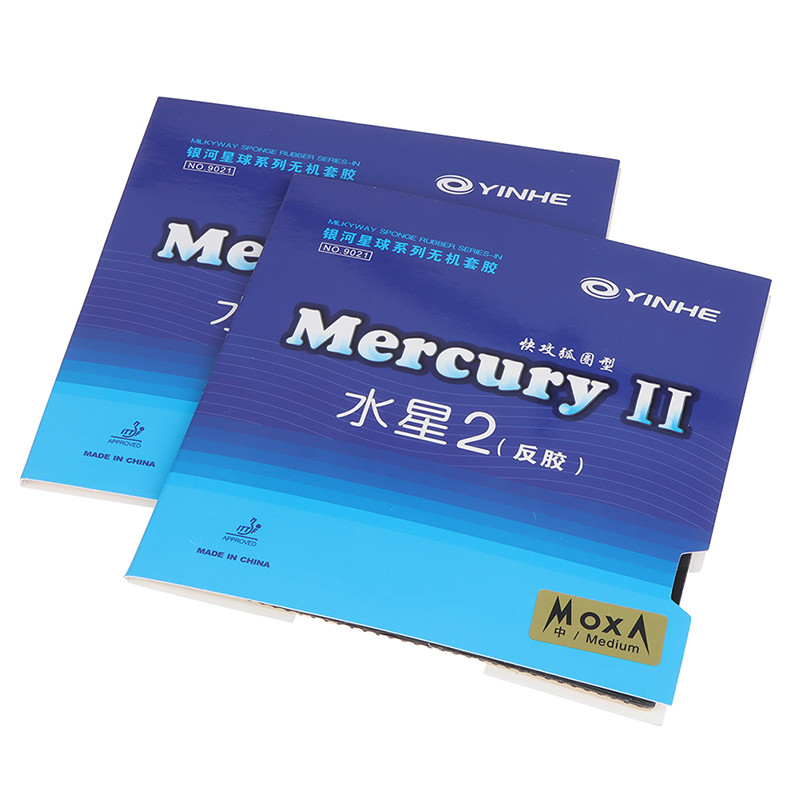 Tmoy MERCURY 2 Bóng Bàn Cao Su Galaxy Pips-In Chính Hãng YINHE Ping Pong Rubber TCS