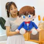 BH2 Q phiên bản Thám Tử Lừng Danh Conan Bé Làm Dịu Đồ Chơi Quà Tặng Sinh Nhật Búp Bê Sang Trọng Ném Gối Đồ Chơi Nhồi Bông Bộ Sưu Tập HB2