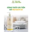 Nước rửa chén bát enzyme Fuwa3e Không dư lượng, Rửa sạch nhanh X2