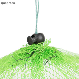 Queenten Đơn Giản Cá Nhỏ Bảo Vệ Vải Nylon 3 Lớp Lưới Nhỏ Túi Vải Có Thể Gập Lại Lưới QT
