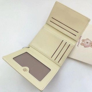 Ví đựng tiền xu COMFORTZ, Da PU 3 lần Thẻ tín dụng Holoder, Mặt dây chuyền phô mai Mini INS Style Ví đựng tiền cho bé gái Quà tặng học sinh